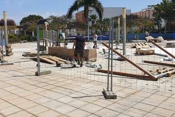 El Gobierno de Telde repone el área de juegos infantiles del parque de La Barranquera (Foto TA)